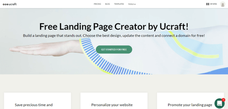 UCraft Review: Website Builder With Free Landing Page and Logo Maker August 2018