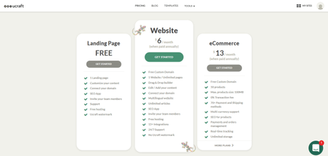 UCraft Review: Website Builder With Free Landing Page and Logo Maker August 2018