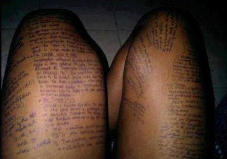 RESEARCH: Top 15 Ways Nigerian Students Cheat During Exams (Photos)