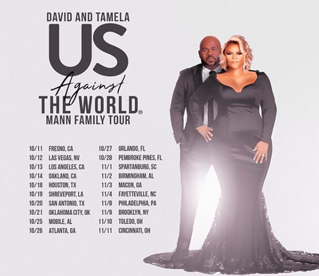 David and Tamela Mann Announce “Us Against The World” Tour