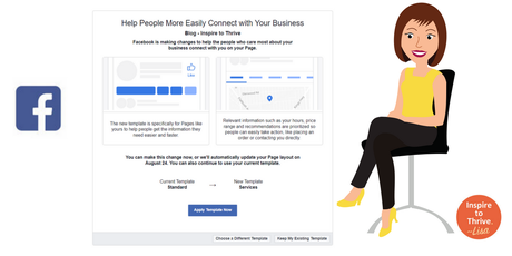 How To Change Your New Facebook Page Template Feature