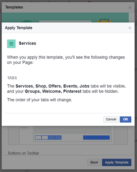 How To Change Your New Facebook Page Template Feature
