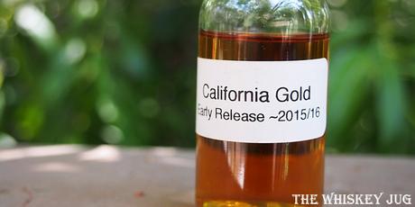 California Gold Bourbon Label