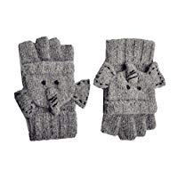 Image: YAN + LEI Elephant Knitted Gloves for Women