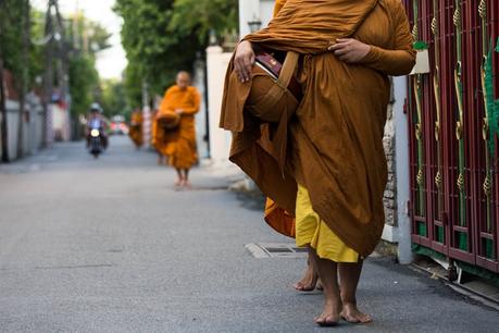 Why is there an obesity epidemic among Thai monks?