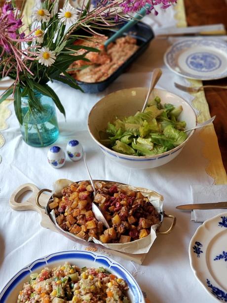 french dinner party table settings