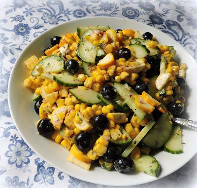 Blueberry & Corn Salad
