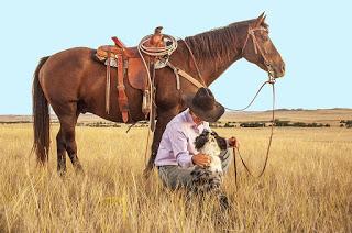 Image: Cowboy, with his Horse and Dog, by Lisa Johnson on Pixabay