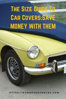 The Size Guide To Car Covers: Save Money With Them