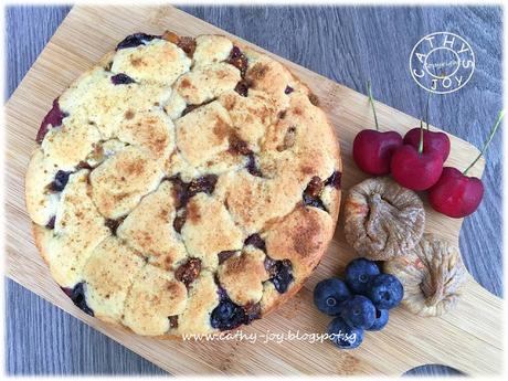 Stone Fruit Tea Cake