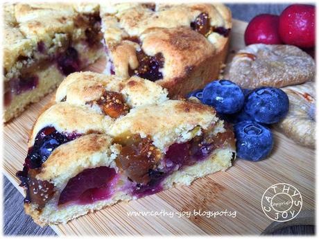 Stone Fruit Tea Cake