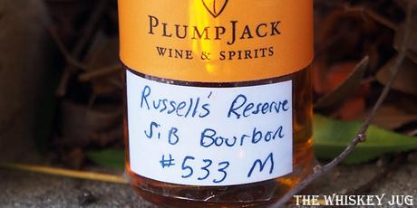 Russell's Reserve Bourbon Whiskey Label