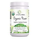 Amazing India Organic Neem Powder 16oz - Promotes Blood Purification, Healthy Immunity & Healthy Skin