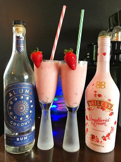 Recipe: Strawberries & Cream Colada