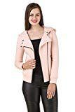 TEXCO Women's Hooded Full Sleeve Winter Jacket,Large(Peach,TC00D00712-L)