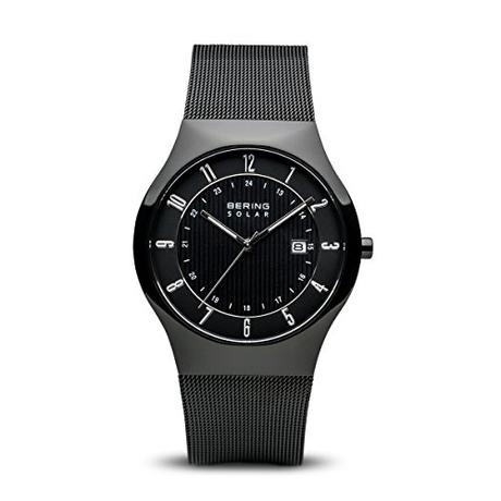 BERING Time 14640-222 Men Solar Collection Watch with Stainless-Steel Strap and scratch resistent sapphire crystal. Designed in Denmark