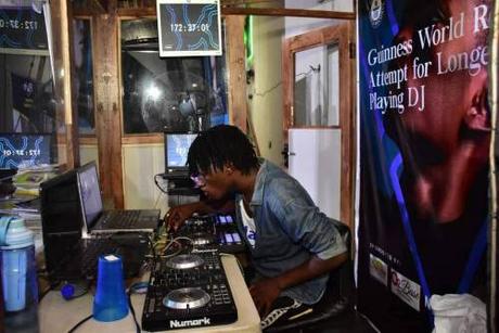 FUTA Student Reportedly Breaks Guinness World Record After Dj’ing For 15 Days