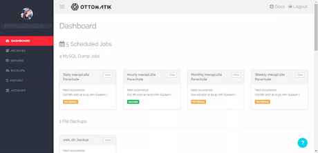 Ottomatik Review:Super Easy & Simple to Use MYSQL Backup Service