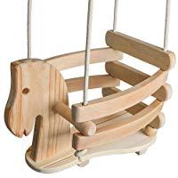 Ecotribe Wooden Horse Swing Set