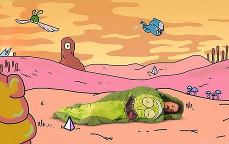 Pickle Rick Sleeping Bag Is A Must-Have For Rick and Morty Fans