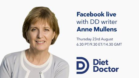 Join us on Facebook live with Anne Mullens this Thursday