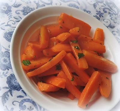 Carrots with Honey, Lime & Thyme