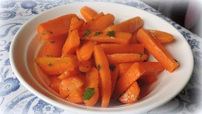 Carrots with Honey, Lime & Thyme