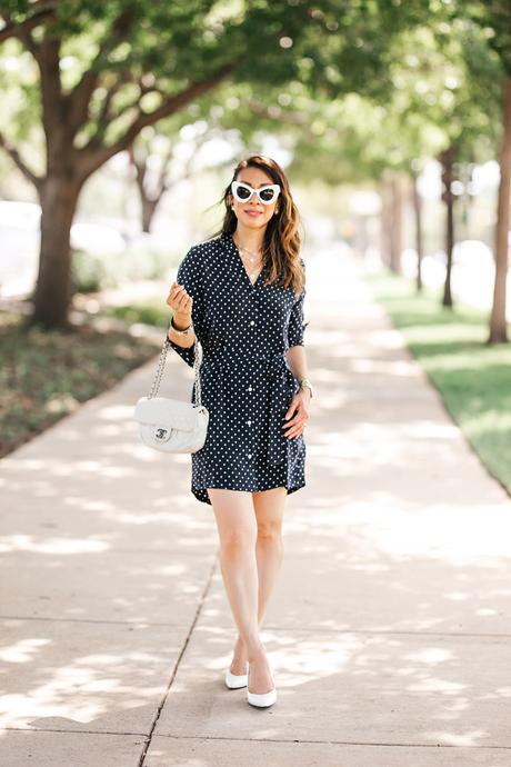 Spot On with Everlane // Four Ways to Wear a Shirt Dress