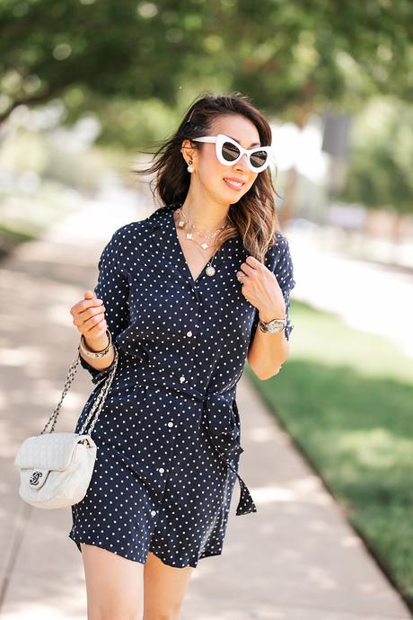 Spot On with Everlane // Four Ways to Wear a Shirt Dress