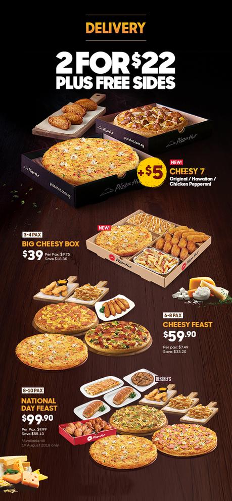 🍕 Uncomplicate Your Cheese Cravings With Pizza Hut's New Cheesy 7 Pizza 🍕