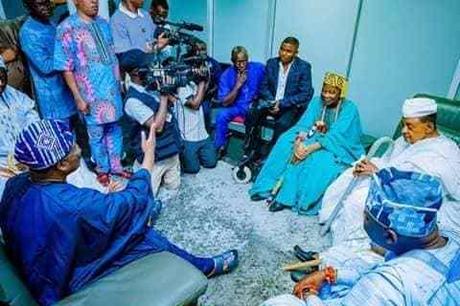 PHOTOS: Ayefele, Alaafin, others visit Ajimobi, seek resolution over Music House Demolition