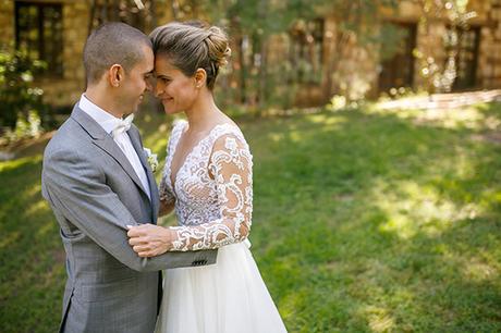 Beautiful rustic wedding with olive branches | Alexandra & Alessandro