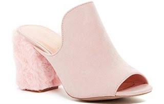Shoe of the Day | Wild Diva Fur Heel Mules