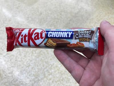 Today's Review: Kit Kat Chunky Salted Caramel Fudge