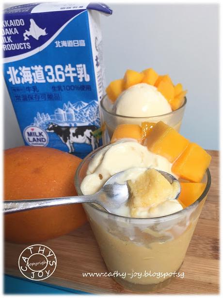 Easy Mango Pudding