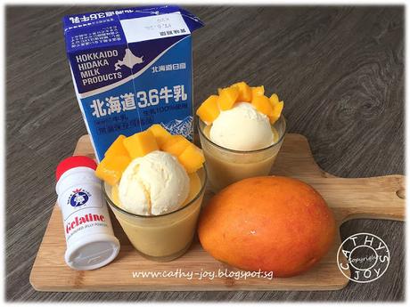 Easy Mango Pudding