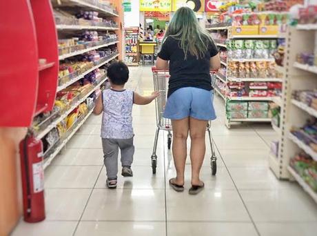 Bonding time with Harvey and his Kinder Joy