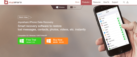 {Latest} Joyoshare Review August 2018: The Best iPhone Data Recovery for Mac