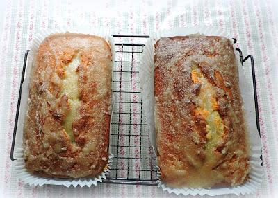 Almond Glazed Poppy Seed Bread