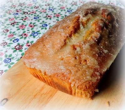 Almond Glazed Poppy Seed Bread