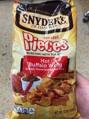 Today's Review: Snyder's Hot Buffalo Wing Pretzel Pieces