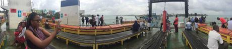 Panoramic view of Likoni Ferry, Mombasa, with @oleebranch