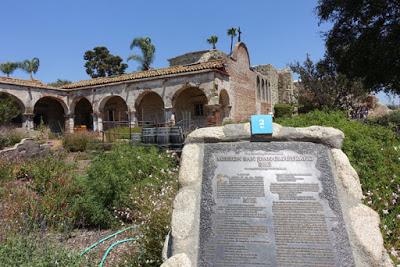 A DAY AT THE BEACH and MISSION SAN JUAN CAPISTRANO, Southern California