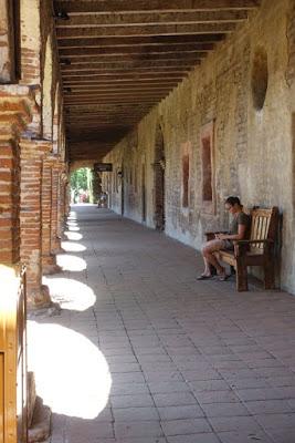 A DAY AT THE BEACH and MISSION SAN JUAN CAPISTRANO, Southern California