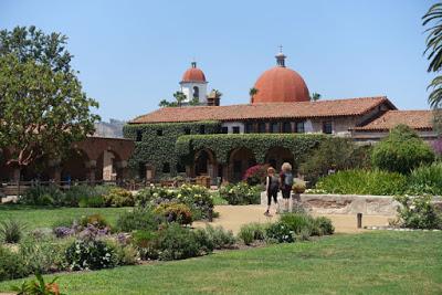 A DAY AT THE BEACH and MISSION SAN JUAN CAPISTRANO, Southern California