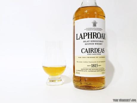The 2018 Laphroaig Cairdeas release is finished in Fino Casks. Fino is the lighter side of sherry and adds a nice touch of sweetness to the whisky.