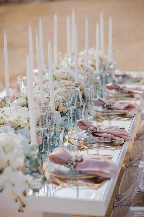 Stunning styled shoot next to the beach