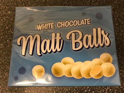 Today's Review: Poundland White Chocolate Malt Balls