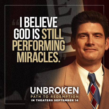 Louis Zamperini’s Unbroken: Path To Redemption in Theaters September 14!