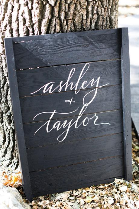 Opulent wedding in black and orange hues | Ashley & Taylor